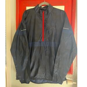 Mens Brooks LSD Pullover Windbreaker Breathable Jacket Size Large